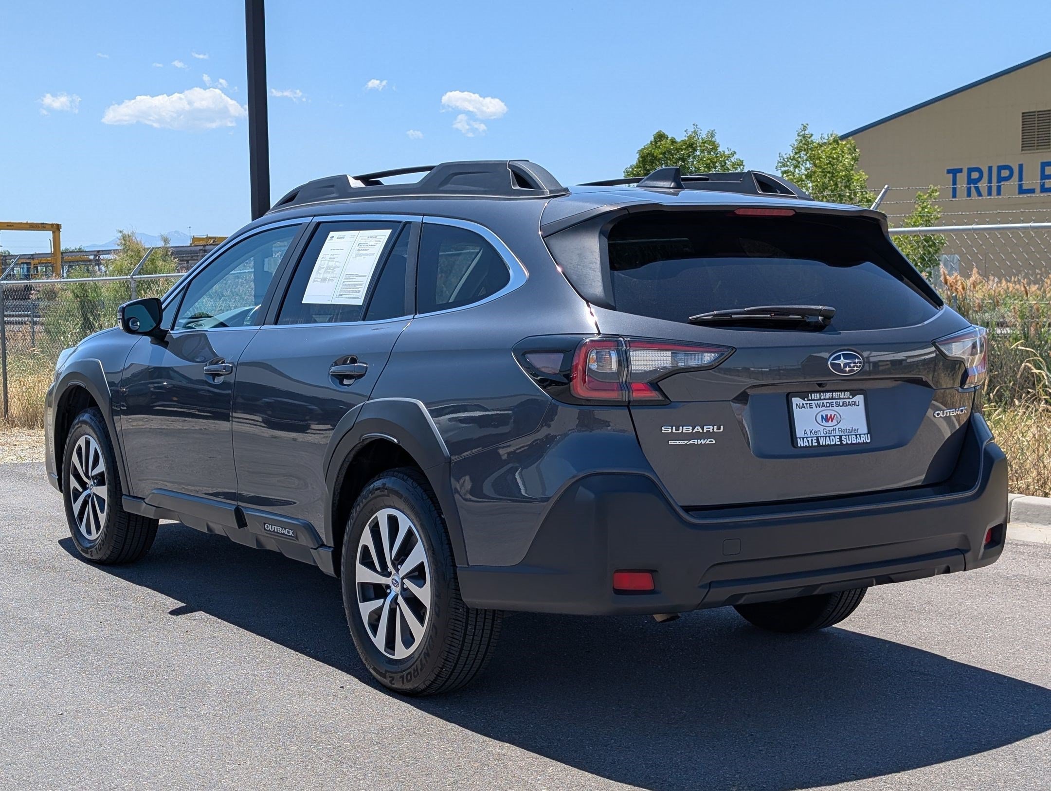 Used 2023 Magnetite Gray Metallic Subaru Premium image 5
