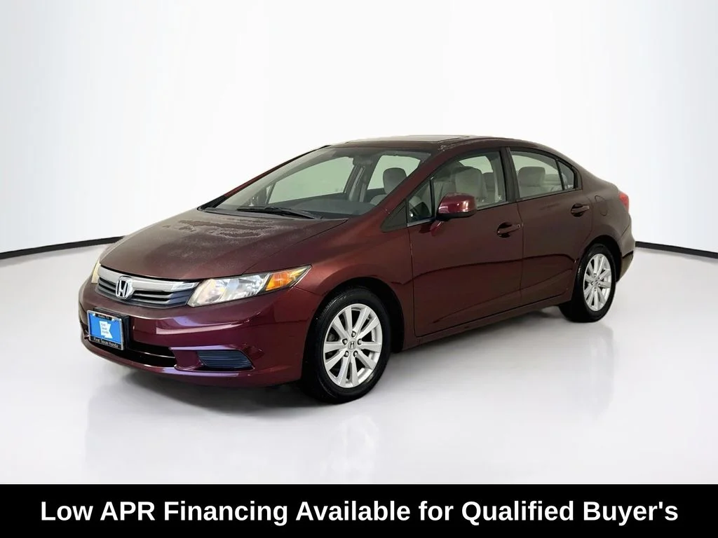 Used 2012 Crimson Pearl Honda EX image 3