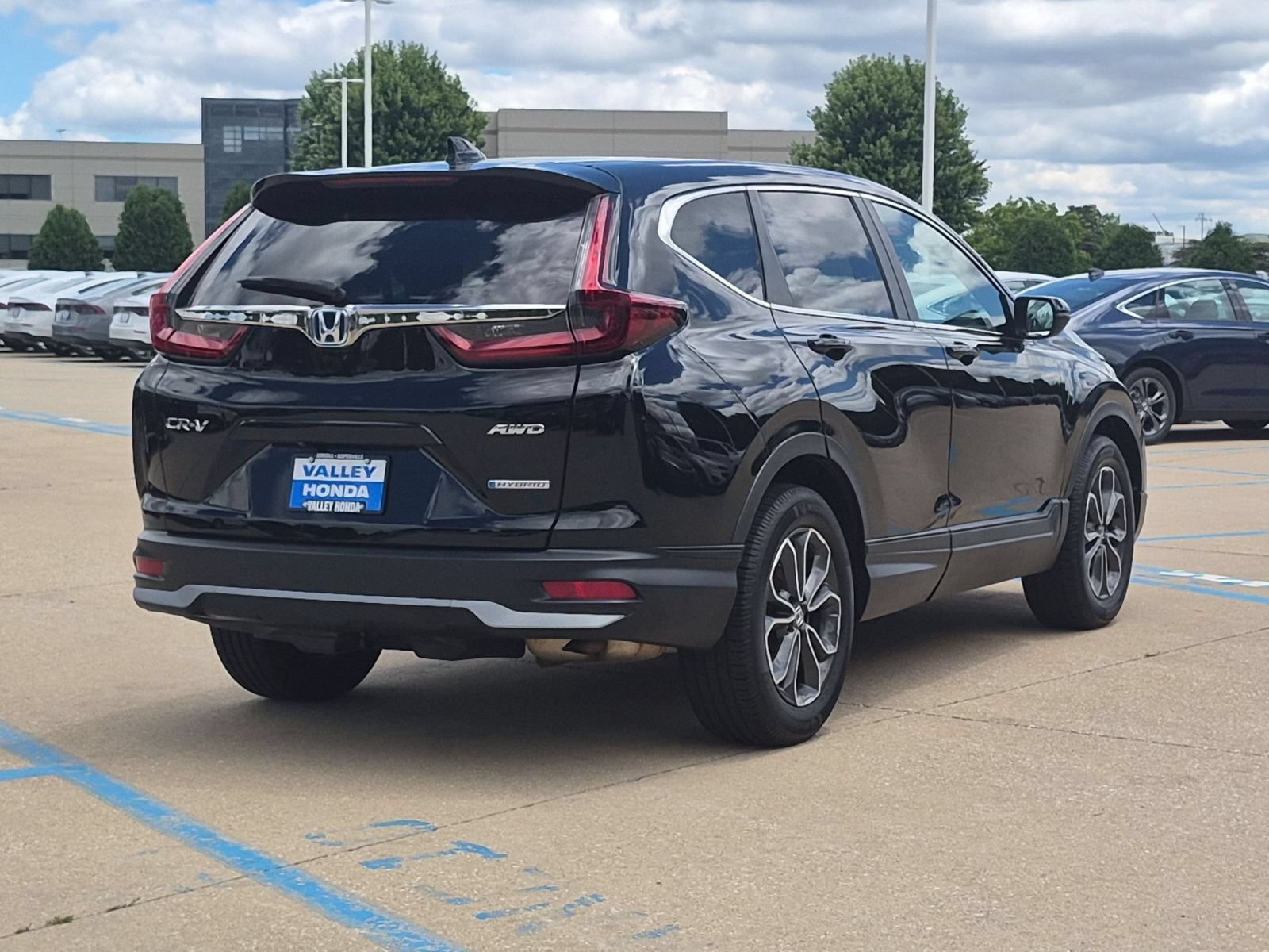 Used 2020 Crystal Black Pearl Honda EX-L AWD image 6