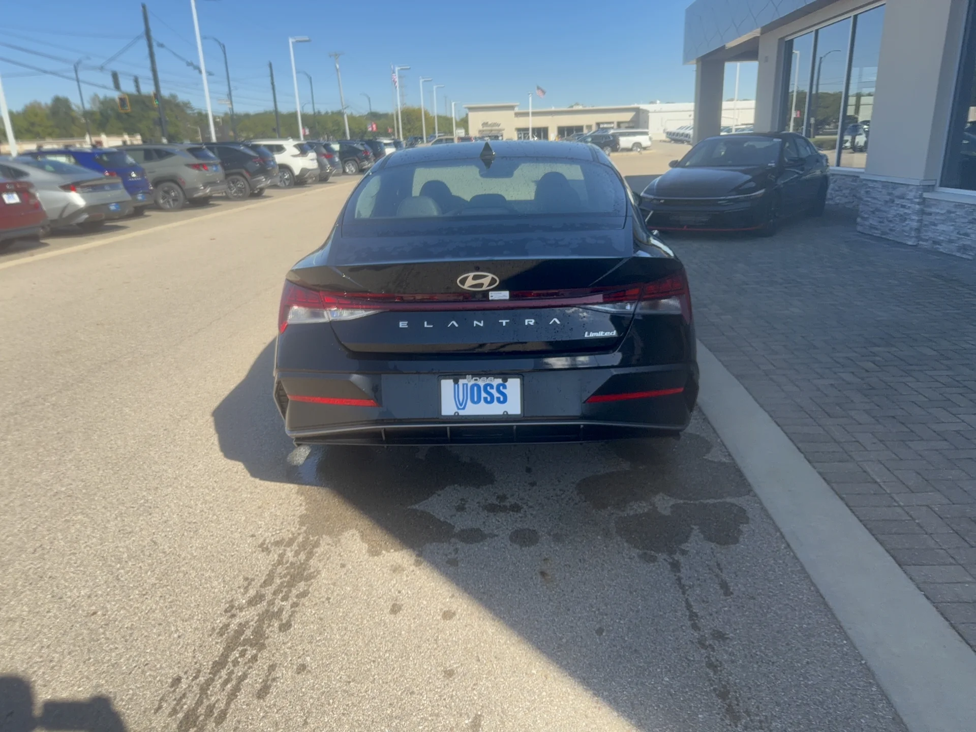New 2026 Abyss Black Pearl Hyundai Limited image 10