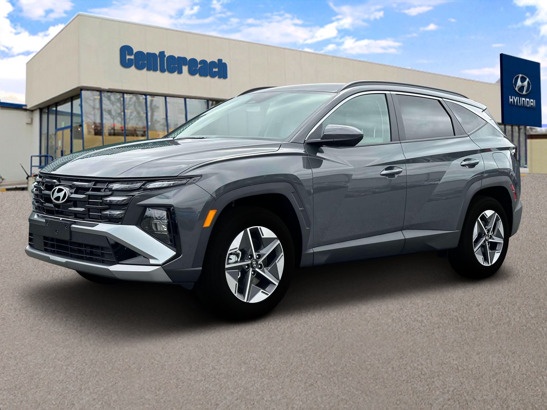 New 2026 Ecotronic Gray Hyundai SEL Plus AWD image 2