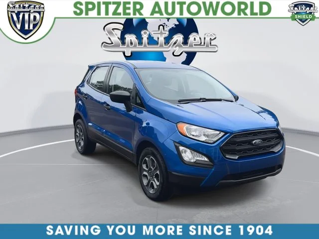 Used 2021 Ford EcoSport S with VIN MAJ3S2FE0MC444379 for sale in Hartville, OH
