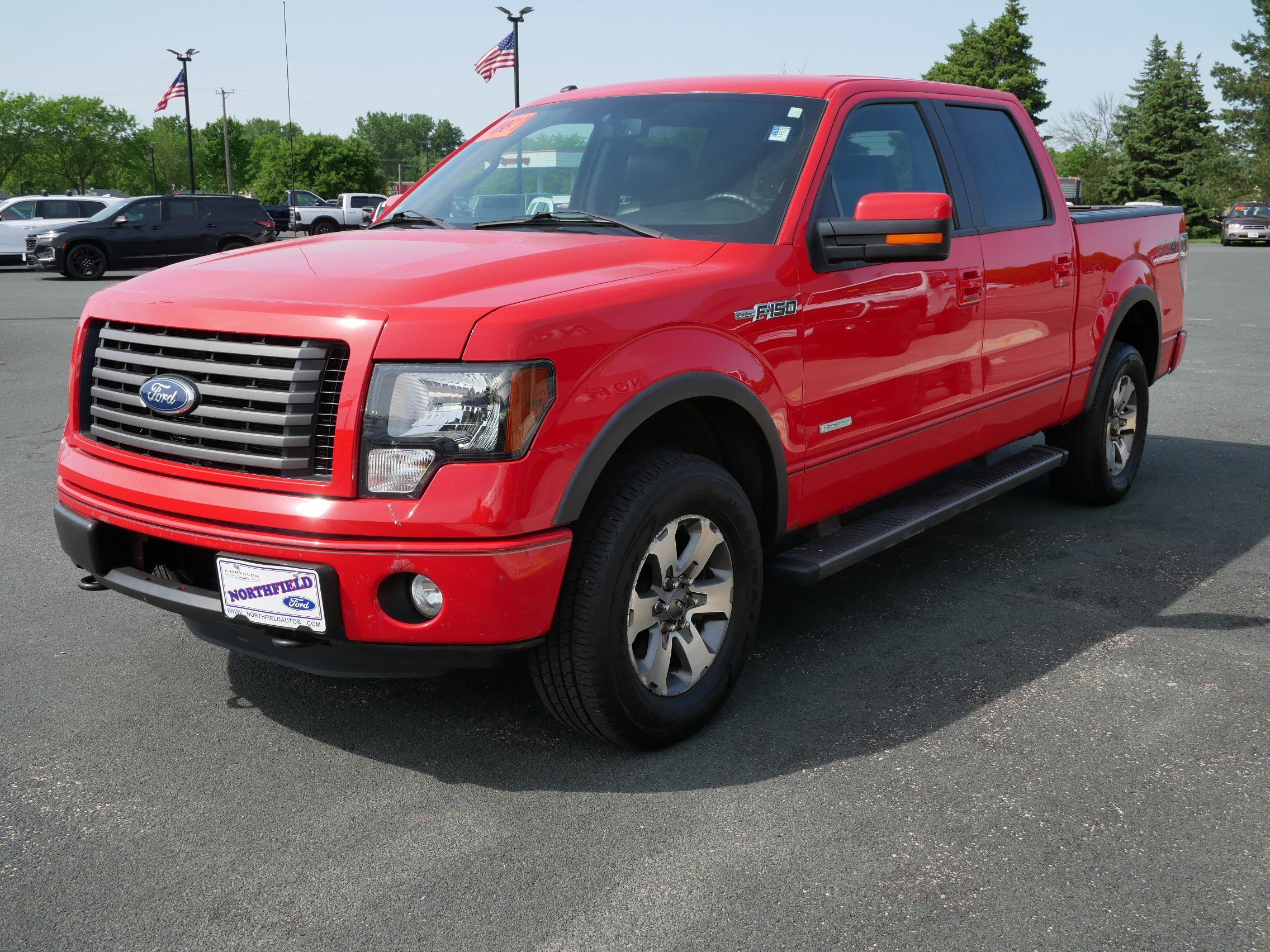 Used 2012 Red Ford FX4 image 4