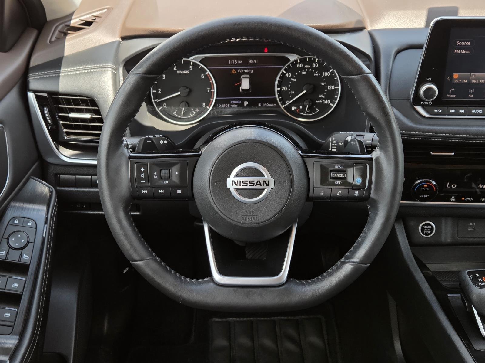 Used 2021 Super Black Nissan SV image 15