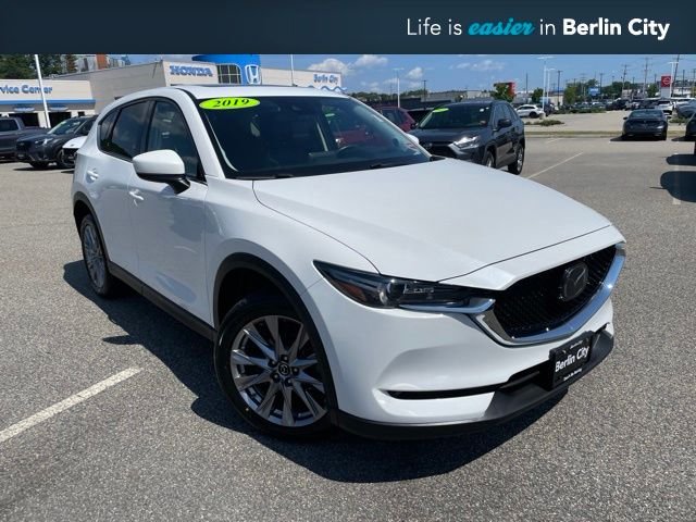 Used 2019 Snowflake White Pearl Mazda Grand Touring image 1