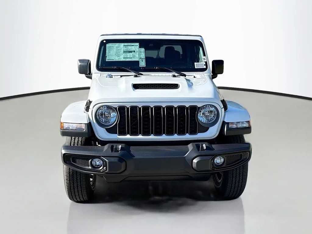 New 2025 Bright White Clearcoat Jeep Sport S image 2