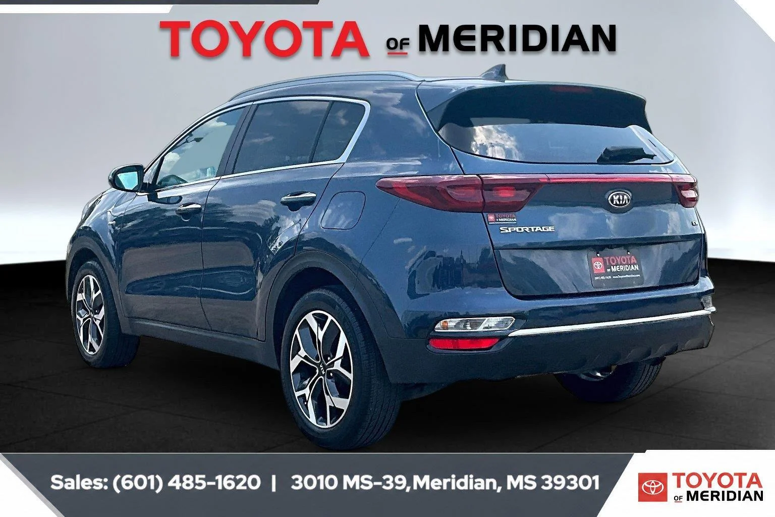 Used 2021 Pacific Blue Kia EX image 2