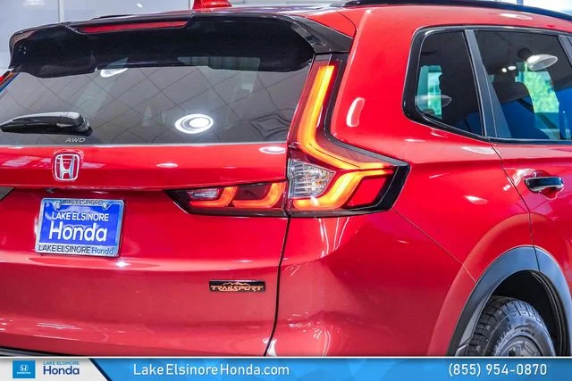 New 2026 Radiant Red Metallic Honda AWD TrailSport Hybrid image 10