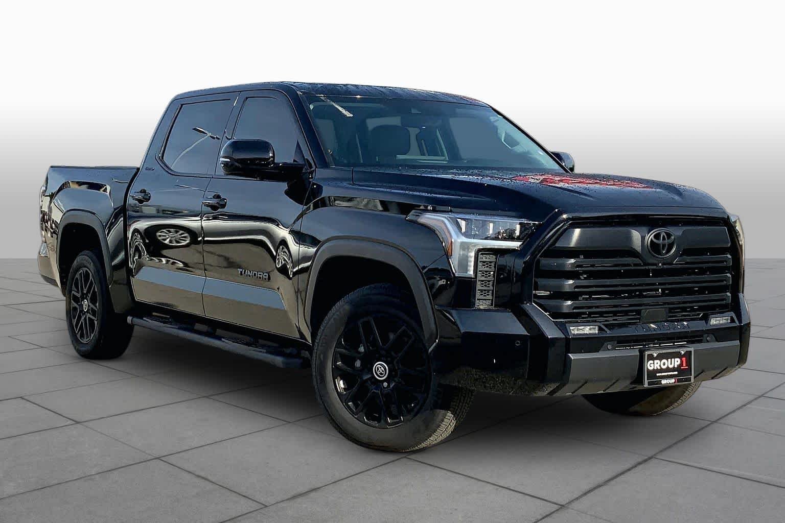 Used 2024 Midnight Black Metallic Toyota Limited image 3