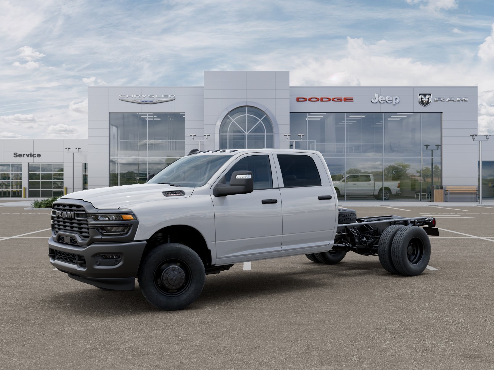 New 2026 Bright White Clear-Coat Exterior Paint RAM Tradesman image 20