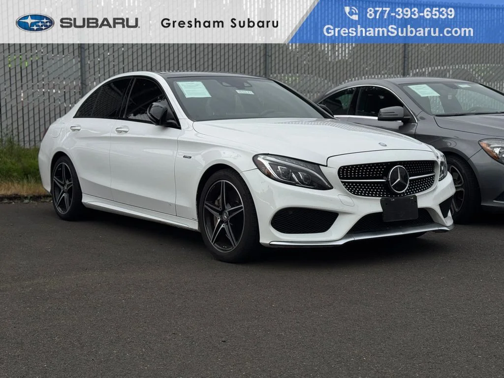 Used 2016 Polar White Mercedes-Benz C 450 AMG® image 1