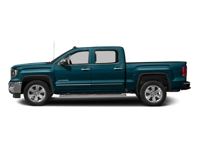 Used 2017 Stone Blue Metallic GMC SLT image 3