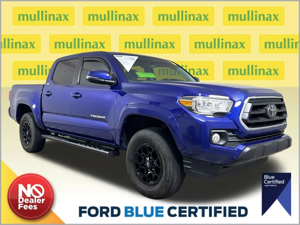 Certified Used 2022 Blue Toyota SR5 image 1