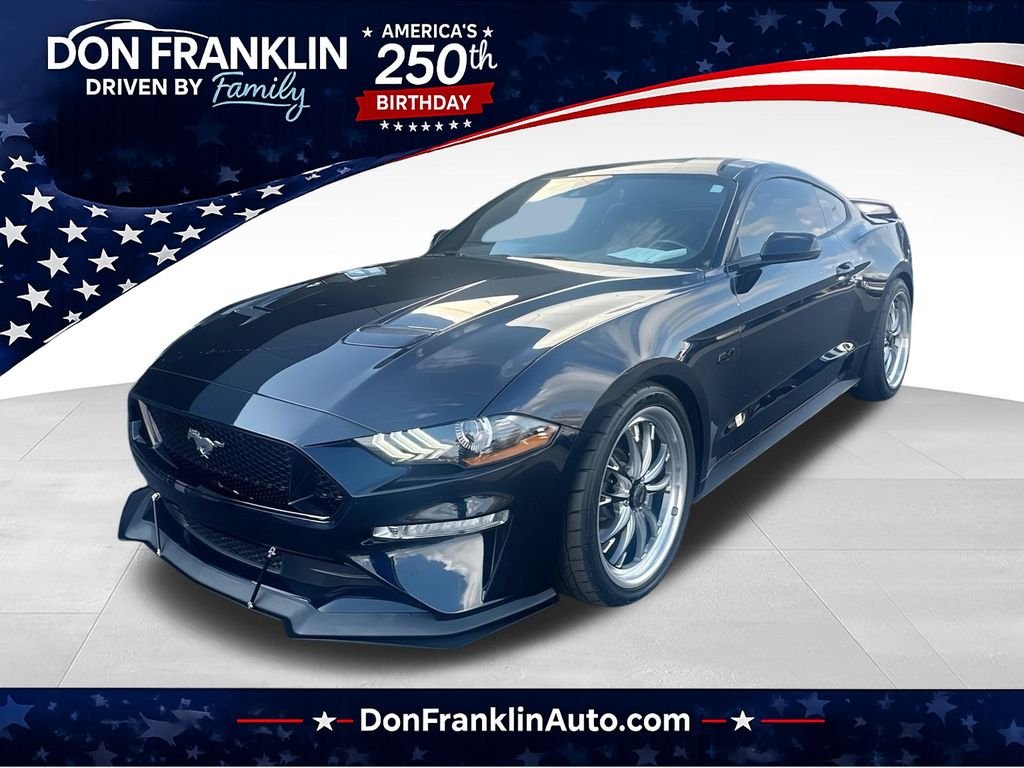 Used 2021 Blue Ford GT Premium image 1