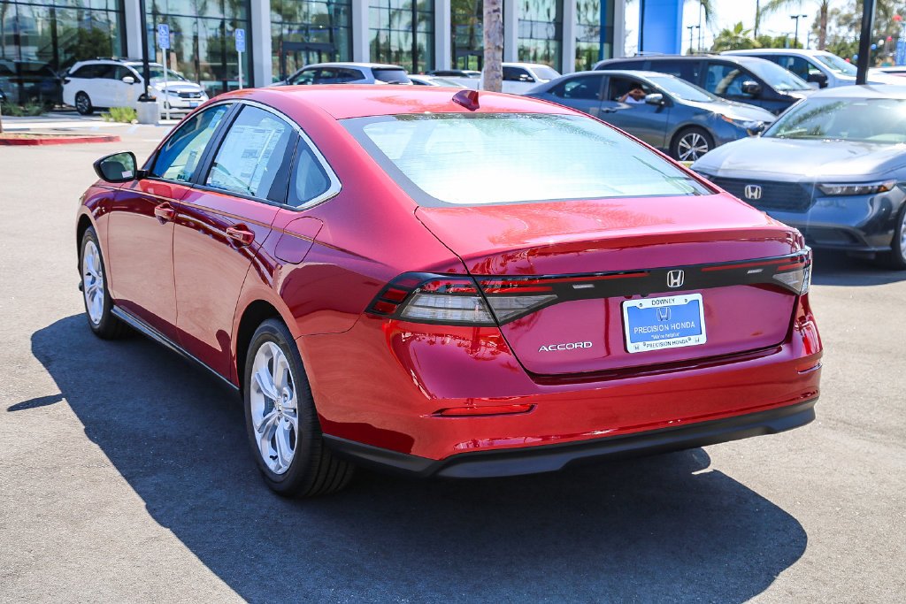 New 2026 Radiant Red Metallic Honda LX image 4