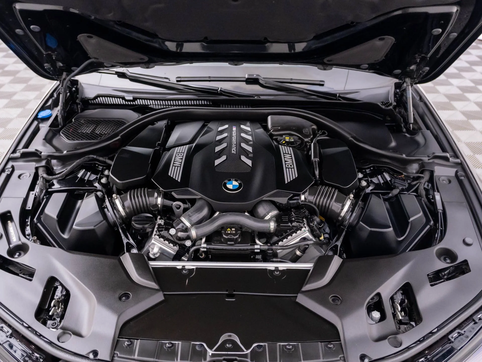 Certified Used 2023 Black BMW M550i xDrive image 35