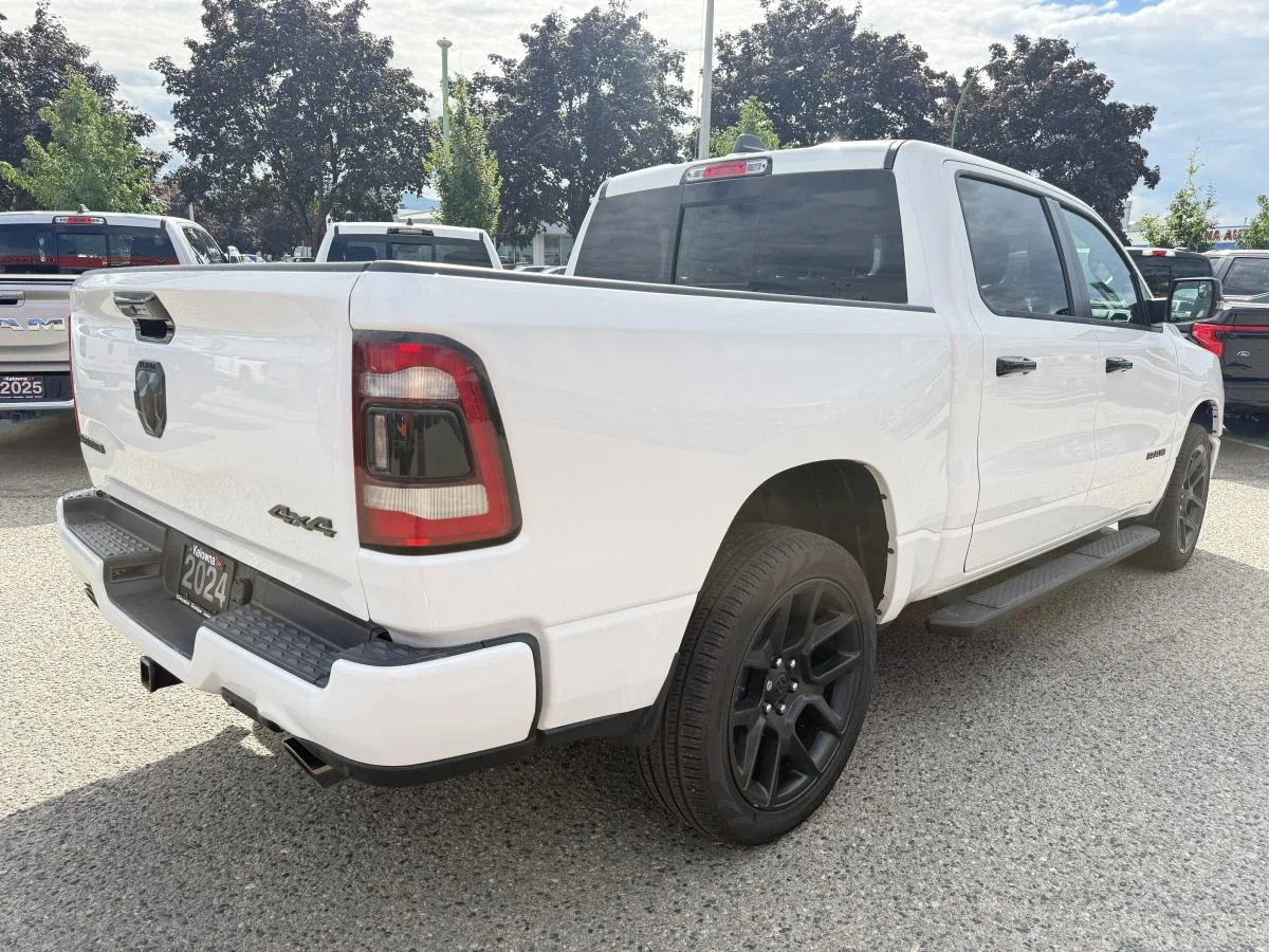 Used 2024 White RAM Laramie 4x4 Crew Cab image 6