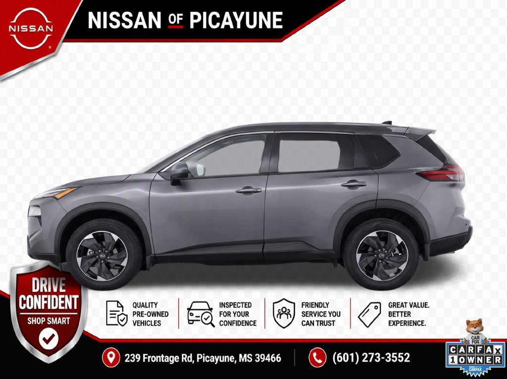 Certified Used 2025 Gray Nissan SV image 2