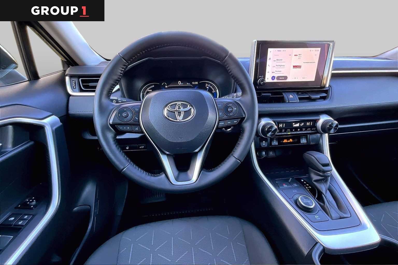 Certified Used 2025 Midnight Black Metallic Toyota Hybrid XLE image 6