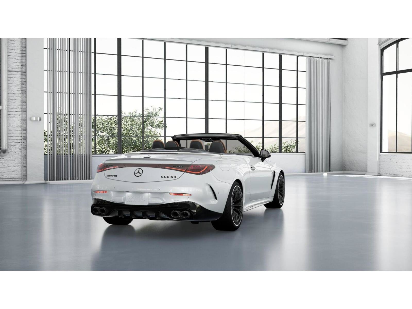 New 2027 MANUFAKTUR Moonlight White Metallic Mercedes-Benz AMG® CLE 53 4MATIC+ Cabriolet image 23