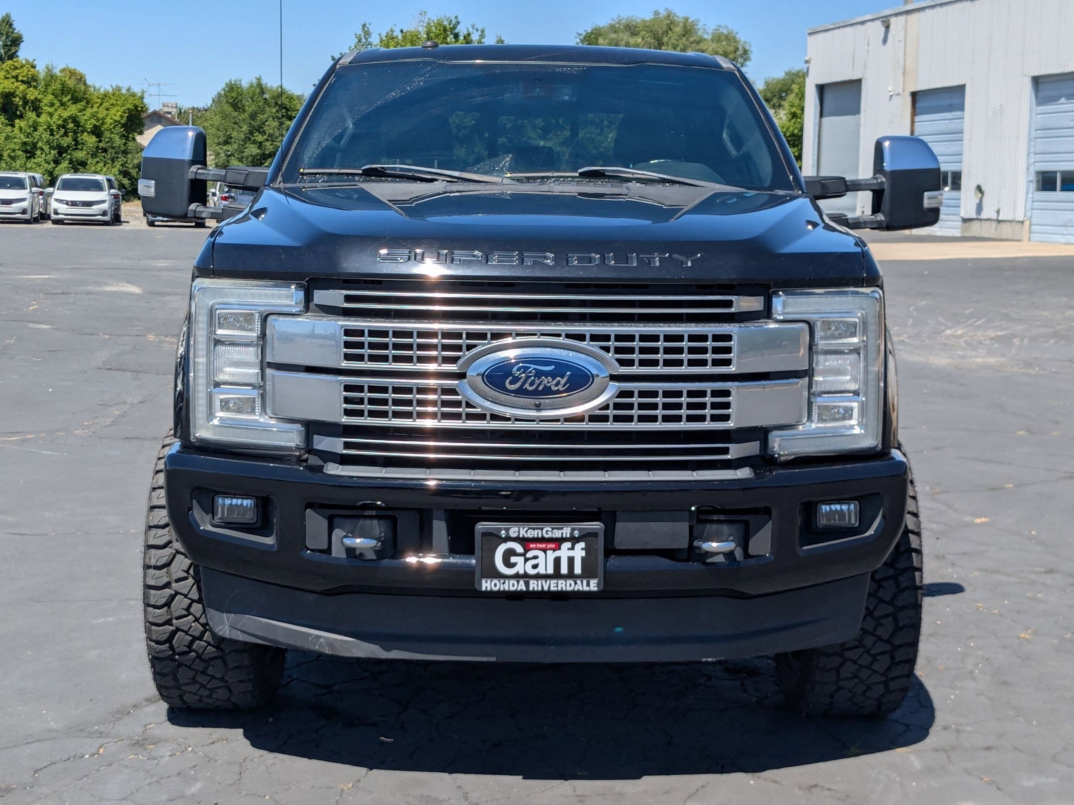 Used 2018 Shadow Black Ford Platinum image 9
