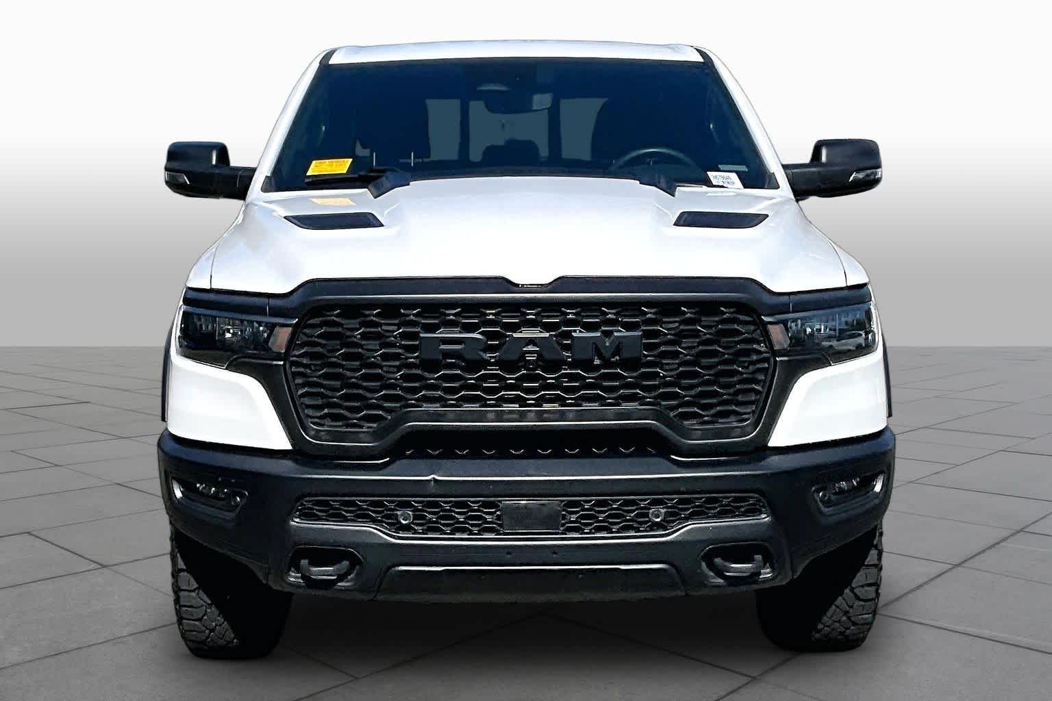 Used 2025 Bright White Clearcoat Ram Rebel image 3