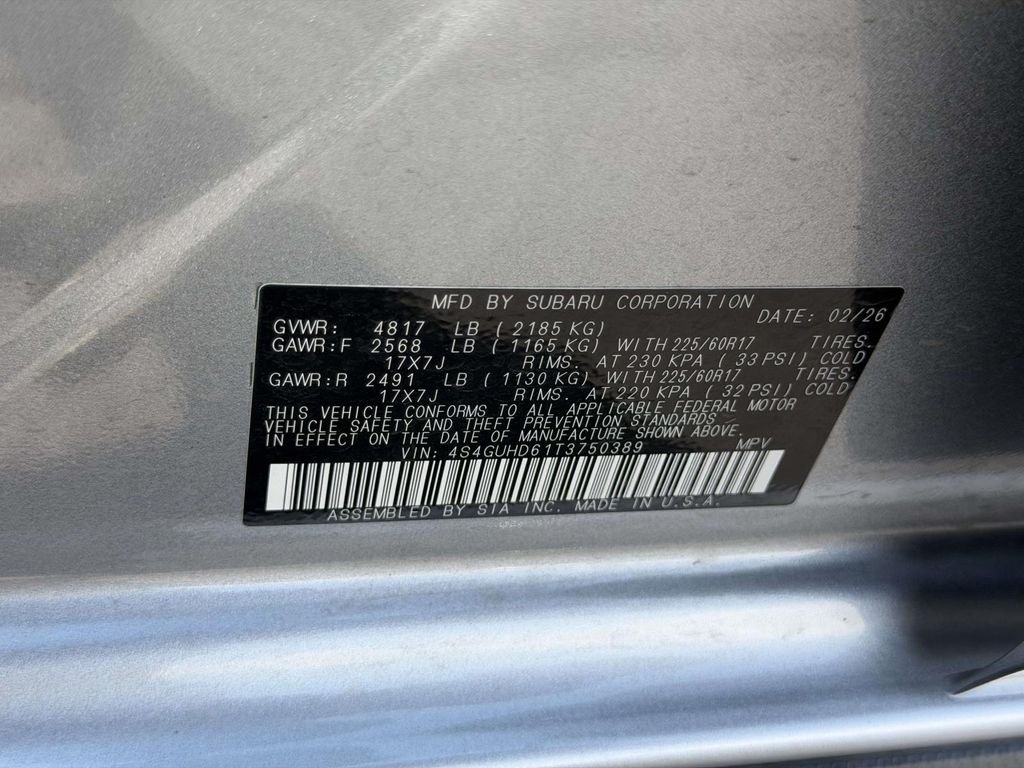 Certified Used 2026 Silver Subaru Premium image 27