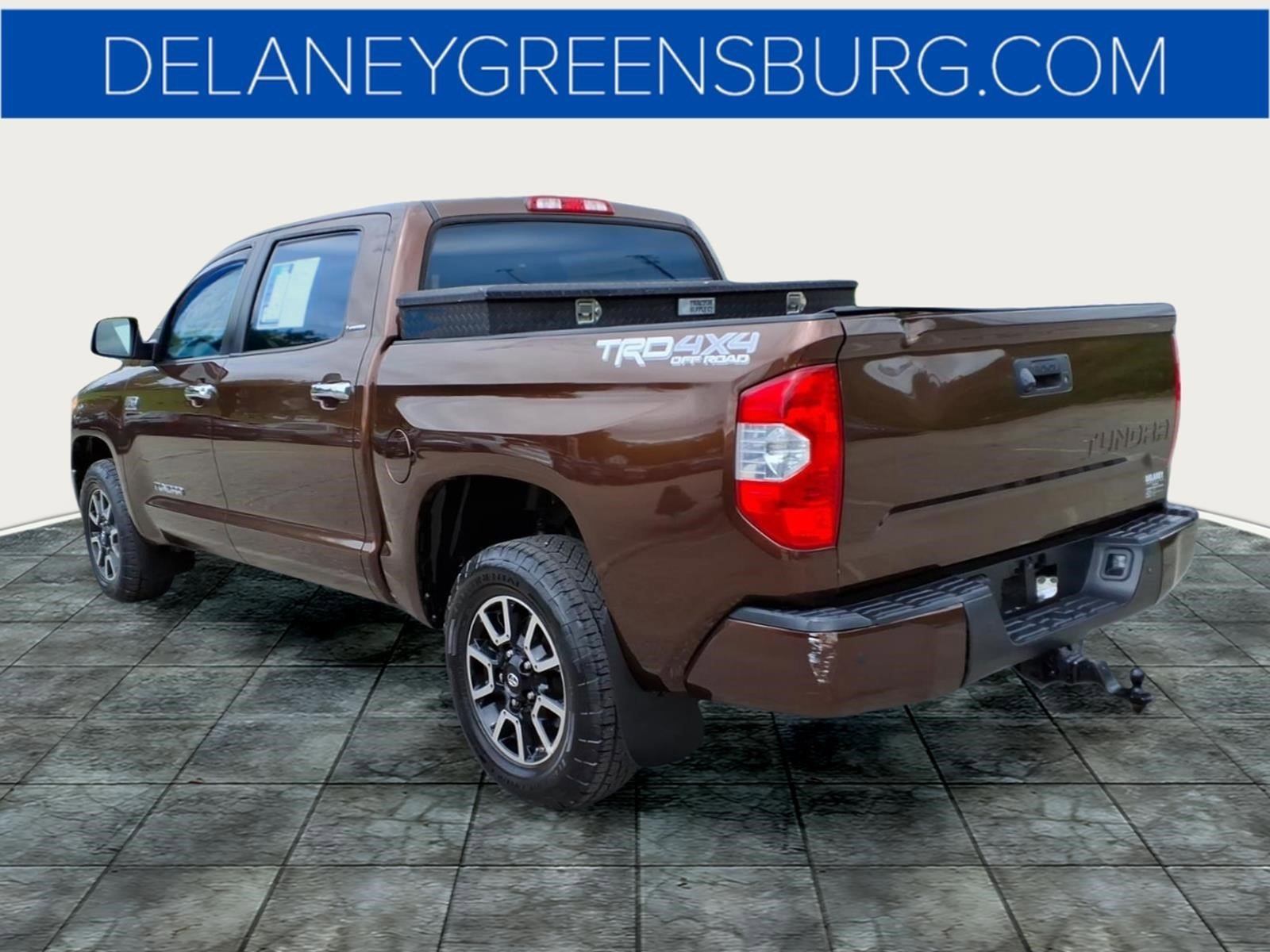 Used 2016 Sunset Bronze Toyota Limited CrewMax image 5