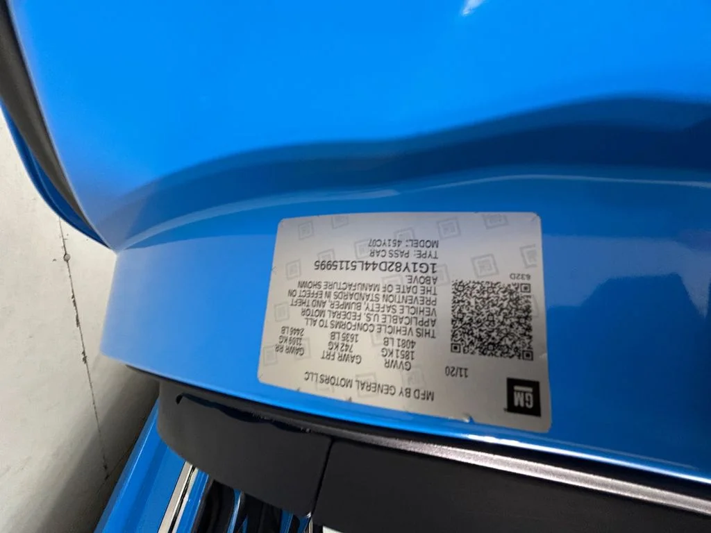 Used 2020 Blue Chevrolet Stingray image 20