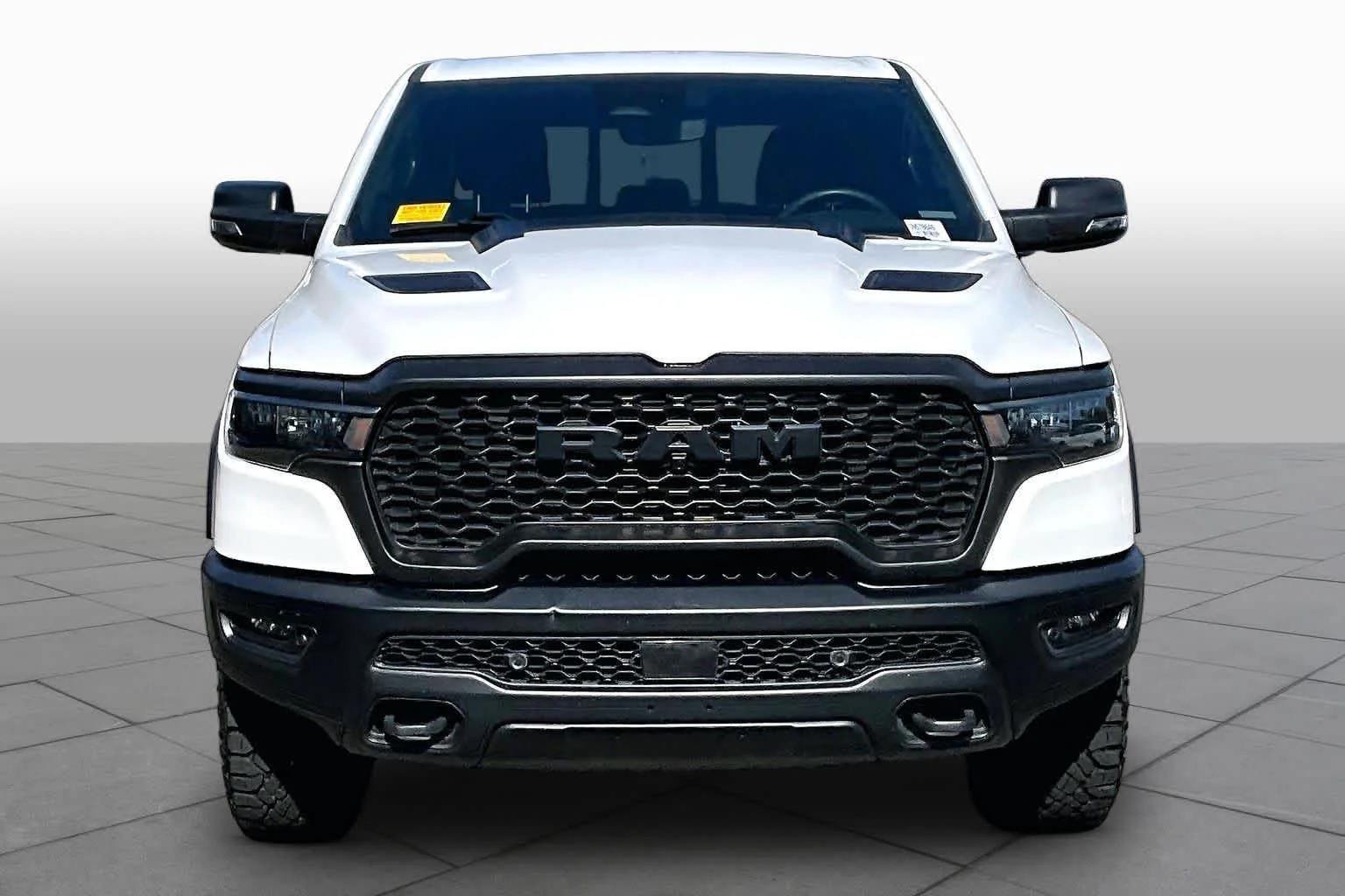 Used 2025 Bright White Clearcoat Ram Rebel image 4