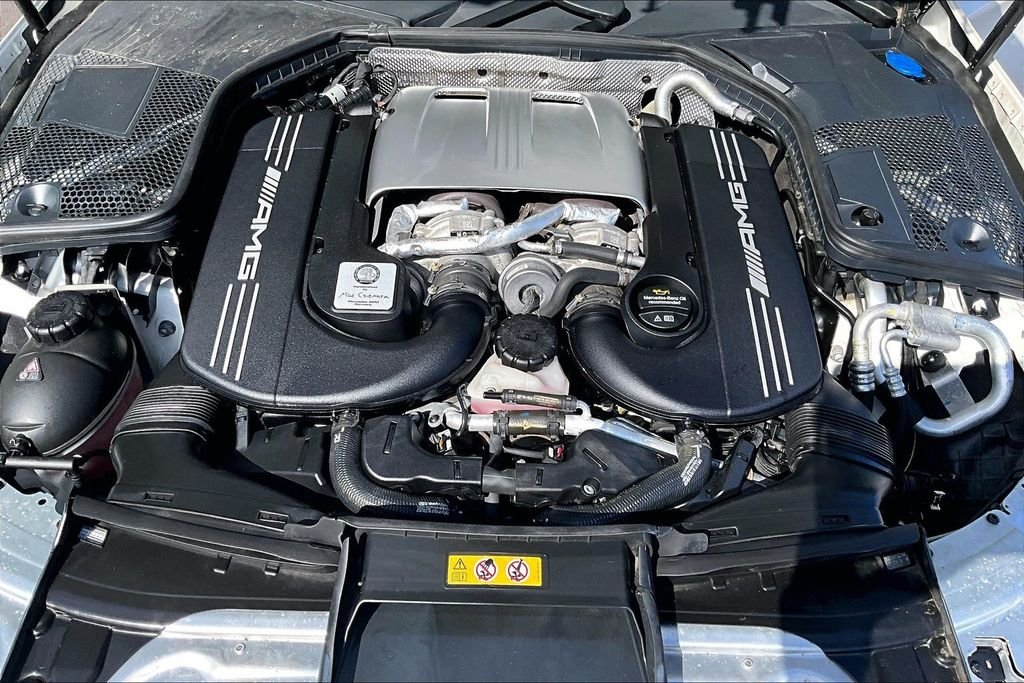 Used 2021 White Mercedes-Benz C 63 S AMG® image 9
