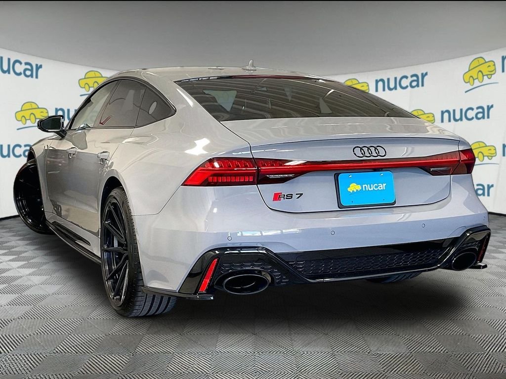 Used 2021 Gray Audi 4.0T image 4