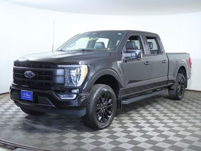 Certified Used 2021 Black Ford Lariat image 2