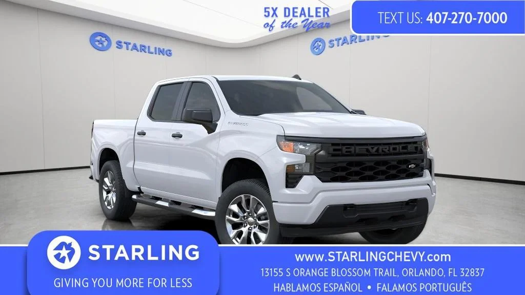 2026 Chevrolet Silverado 1500 Custom Crew Cab Short Box's photo