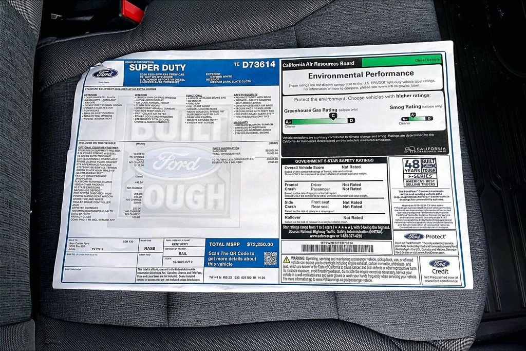 New 2026 Ford Super Duty F-250 XL 4D Crew Cab