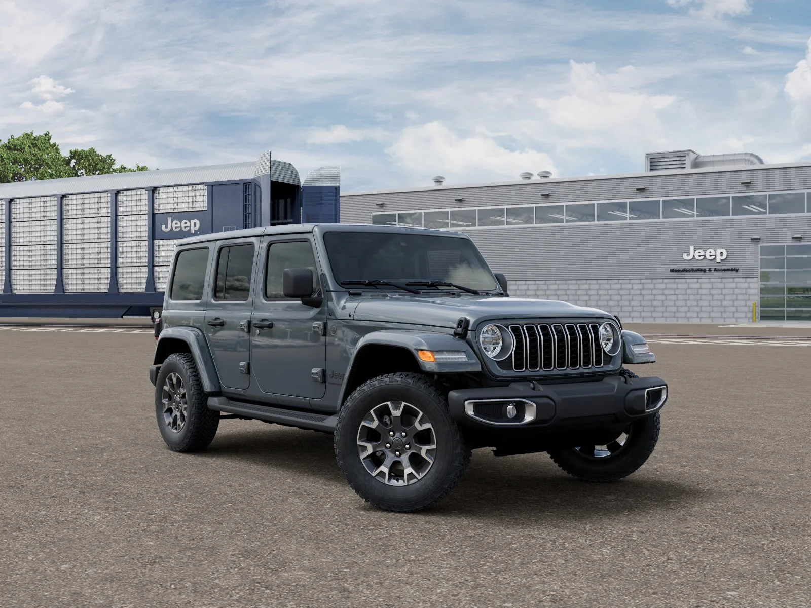 New 2026 Anvil Clear-Coat Exterior Paint Jeep Sahara image 5