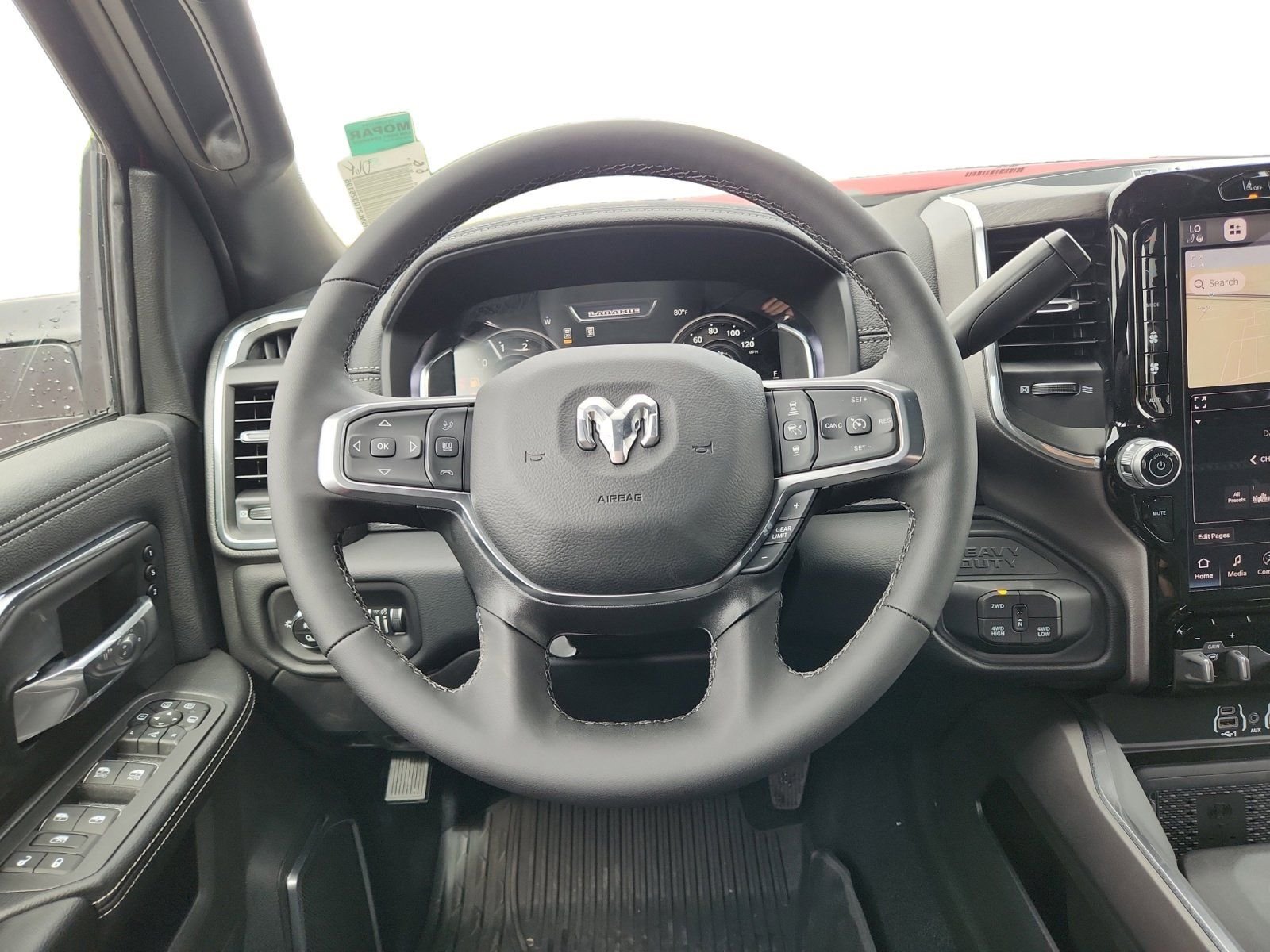 New 2026 Molten Red Pearl-Coat Exterior Paint RAM Laramie image 22