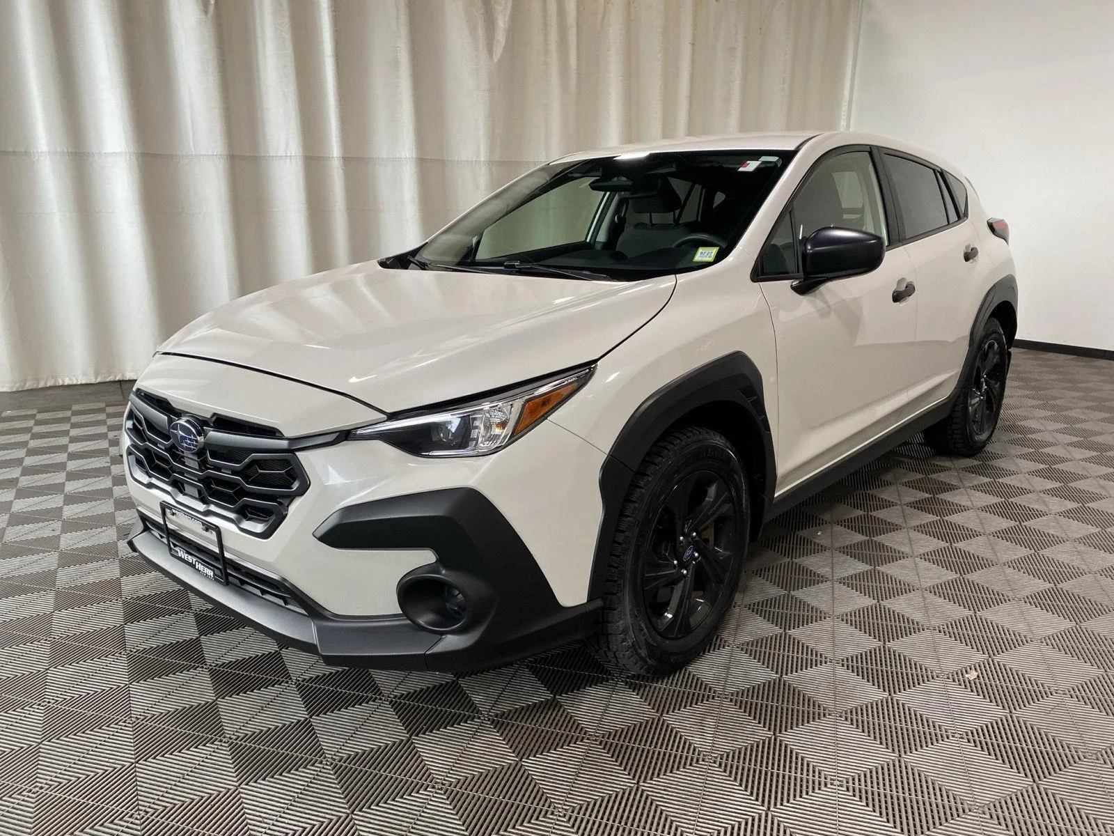 Used 2024 Crystal White Pearl Subaru Base image 3