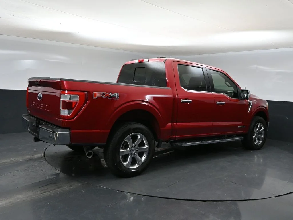 Used 2021 Red Ford Lariat image 2