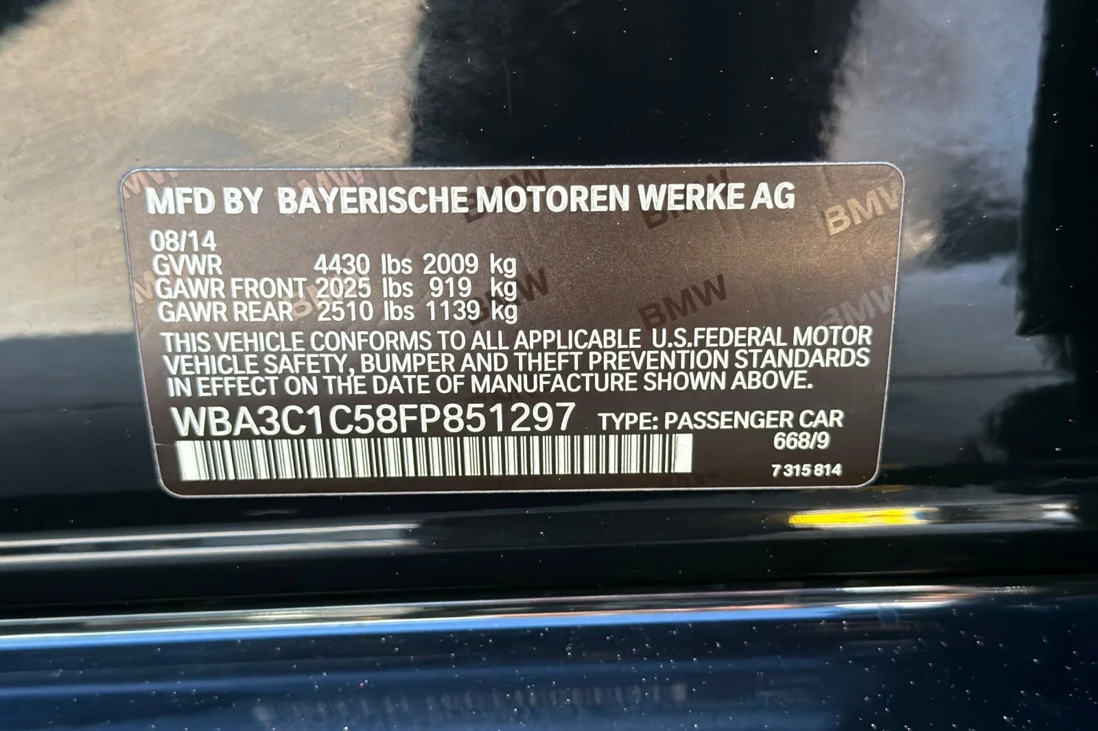 Used 2015 Jet Black BMW 328i image 27