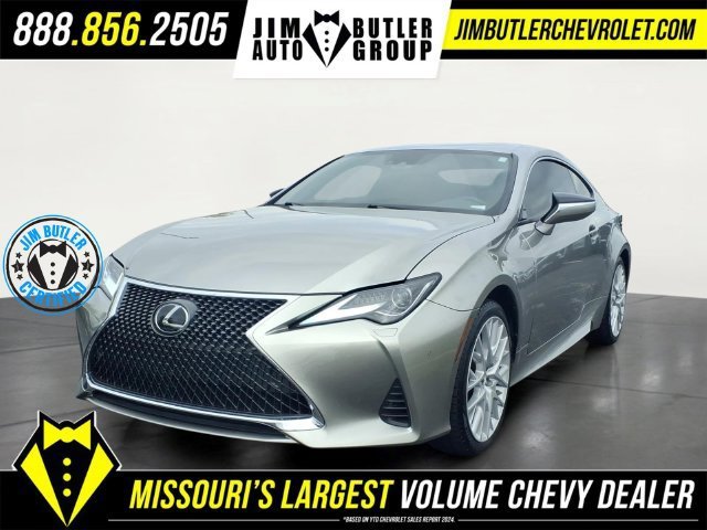 Used 2021 Silver Lexus RC 300 image 1