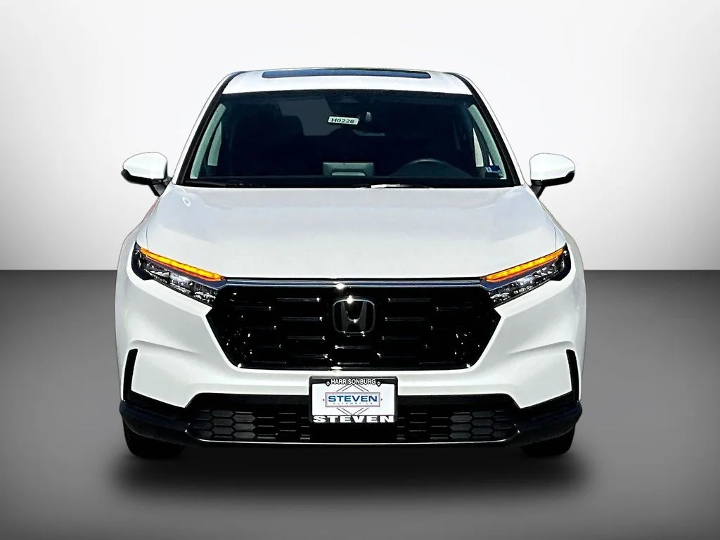 New 2026 Platinum White Pearl Honda AWD EX image 2