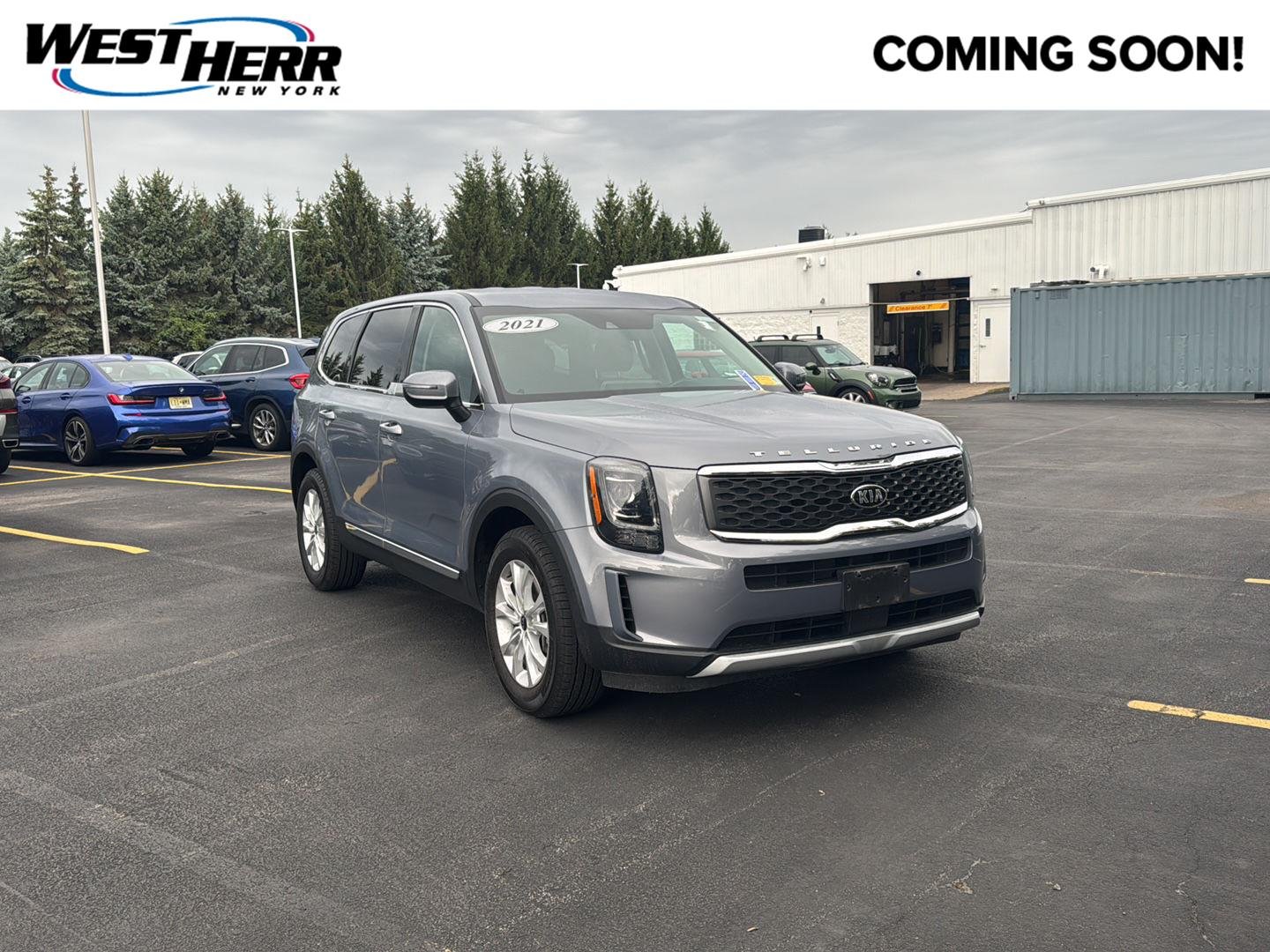 Used 2021 Everlasting Silver Kia LX image 1