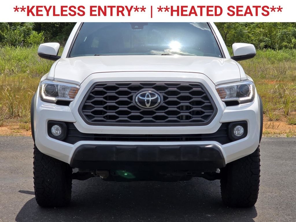 Used 2021 Super White Toyota TRD Off-Road image 2