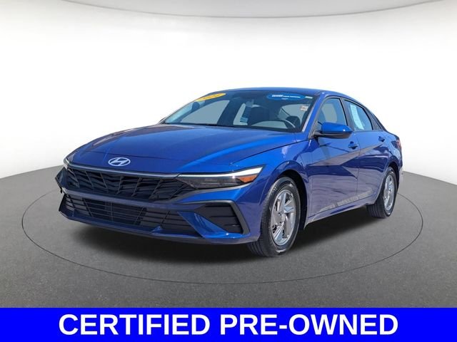 Certified Used 2024 Blue Hyundai SE image 4