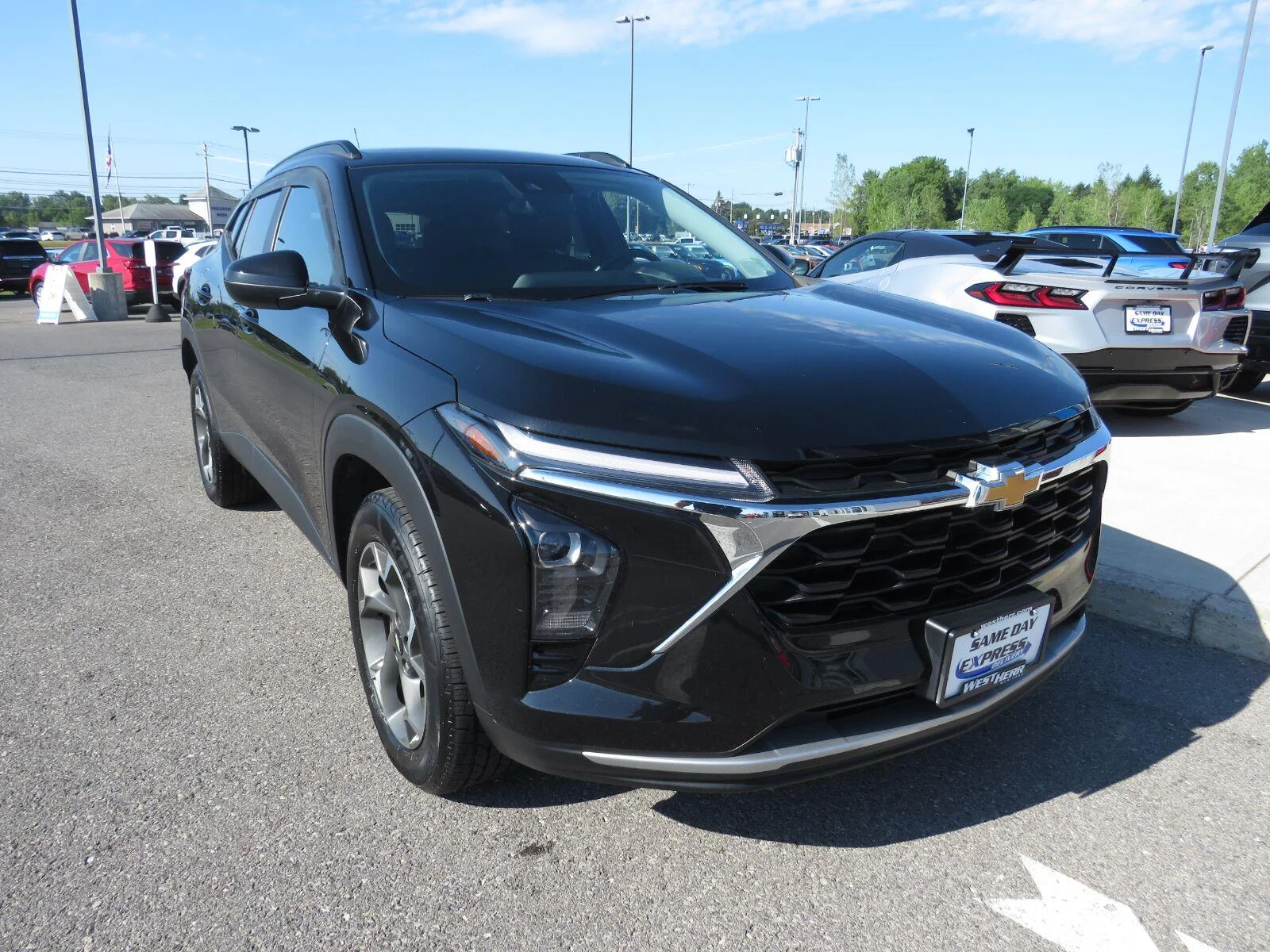 Used 2024 Mosaic Black Metallic Chevrolet LT image 2