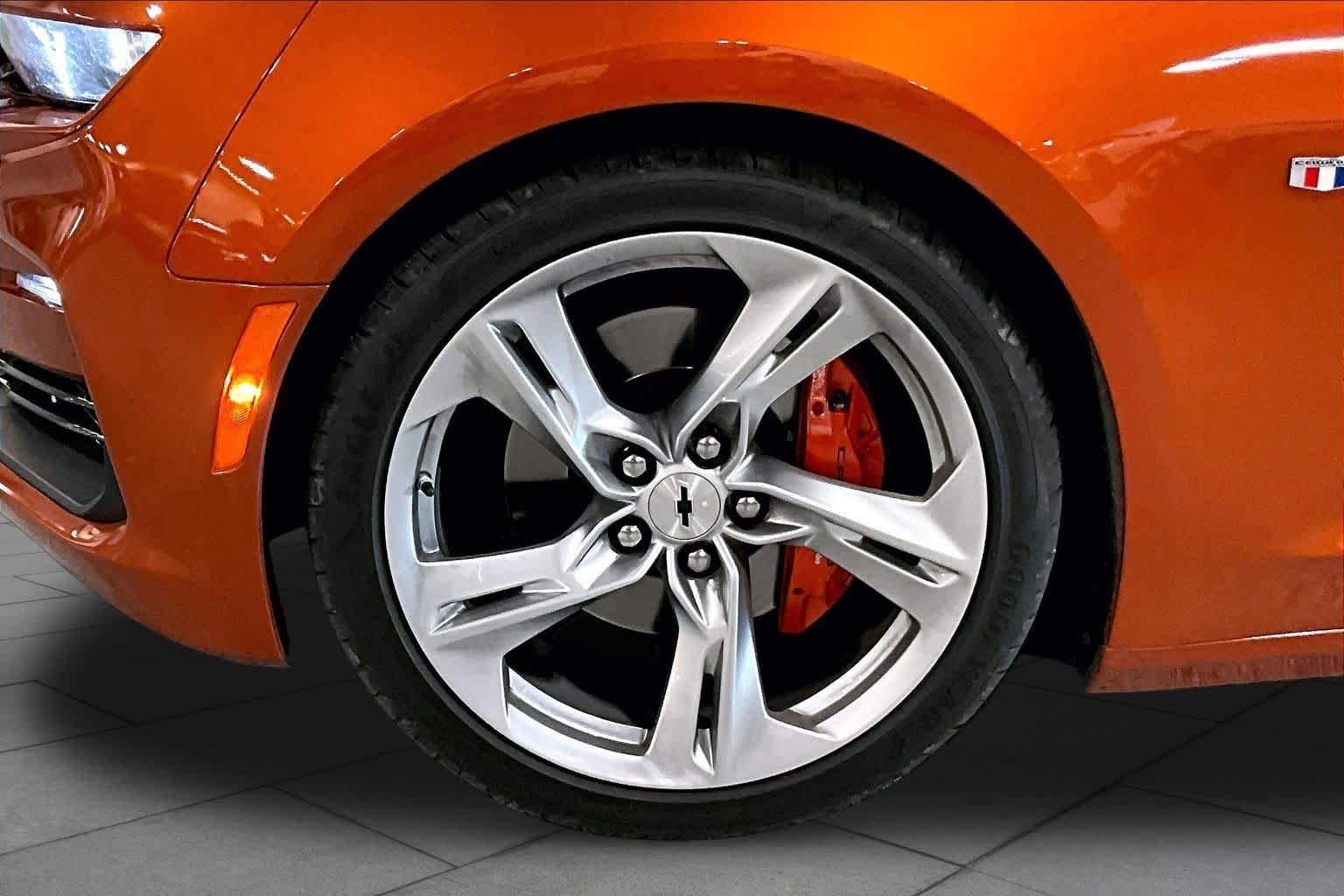 Used 2024 Vivid Orange Metallic Chevrolet 1SS image 11