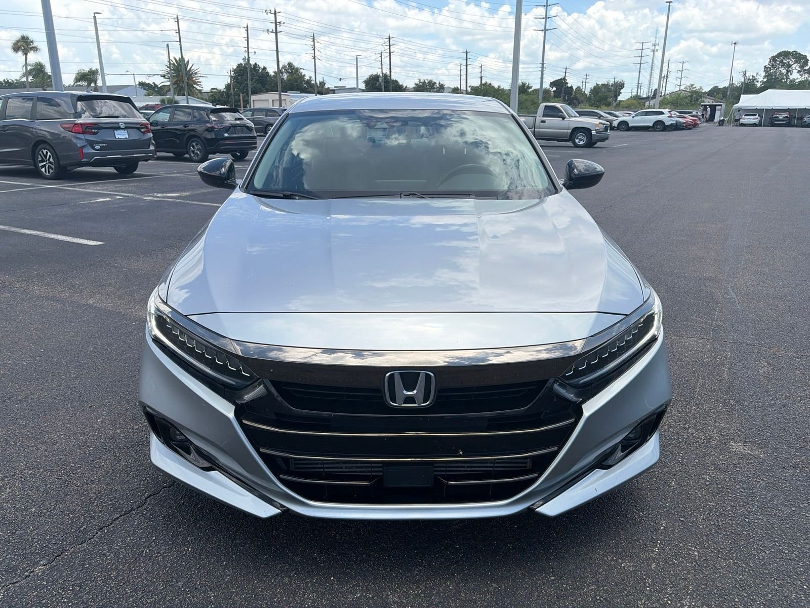 Used 2021 Silver Honda Sport Special Edition image 2