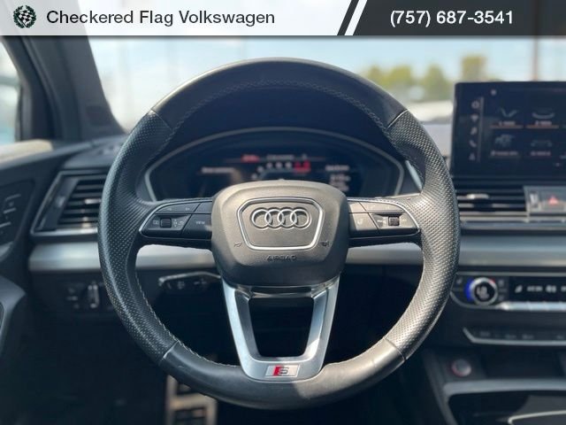 Used 2021 Daytona Gray Pearl Effect Audi Premium Plus quattro image 37