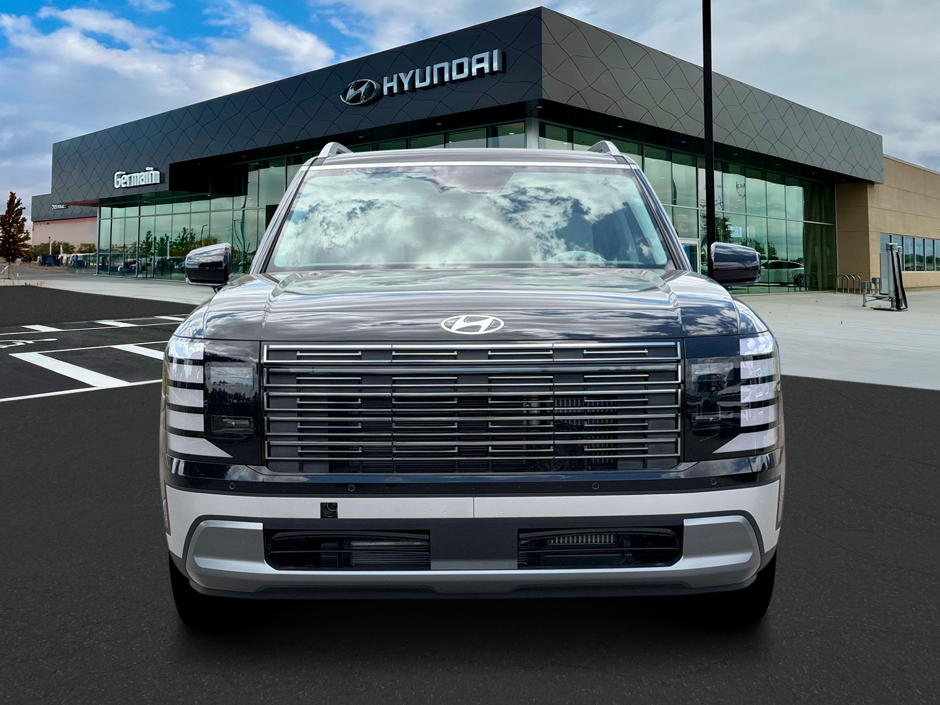 New 2026 Abyss Black Pearl Hyundai Blue SEL 7P image 12